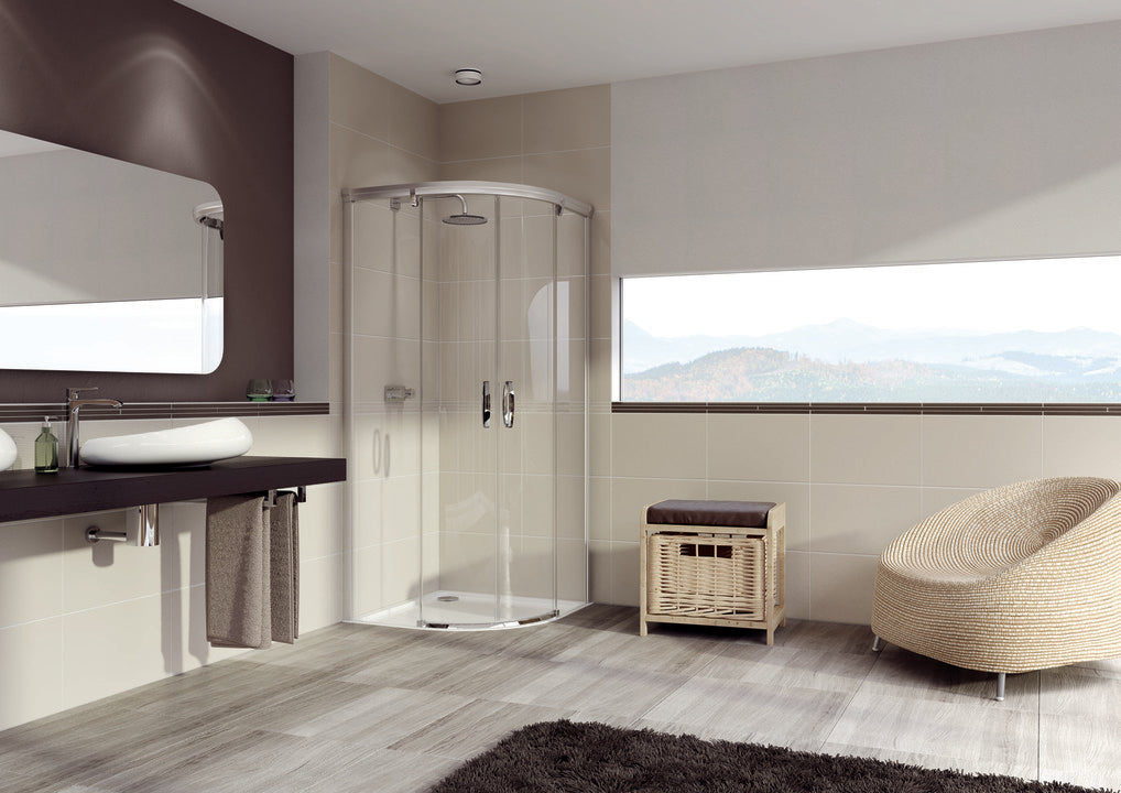 Aura elegance 1/4-kruh Posuvné dveře 4024