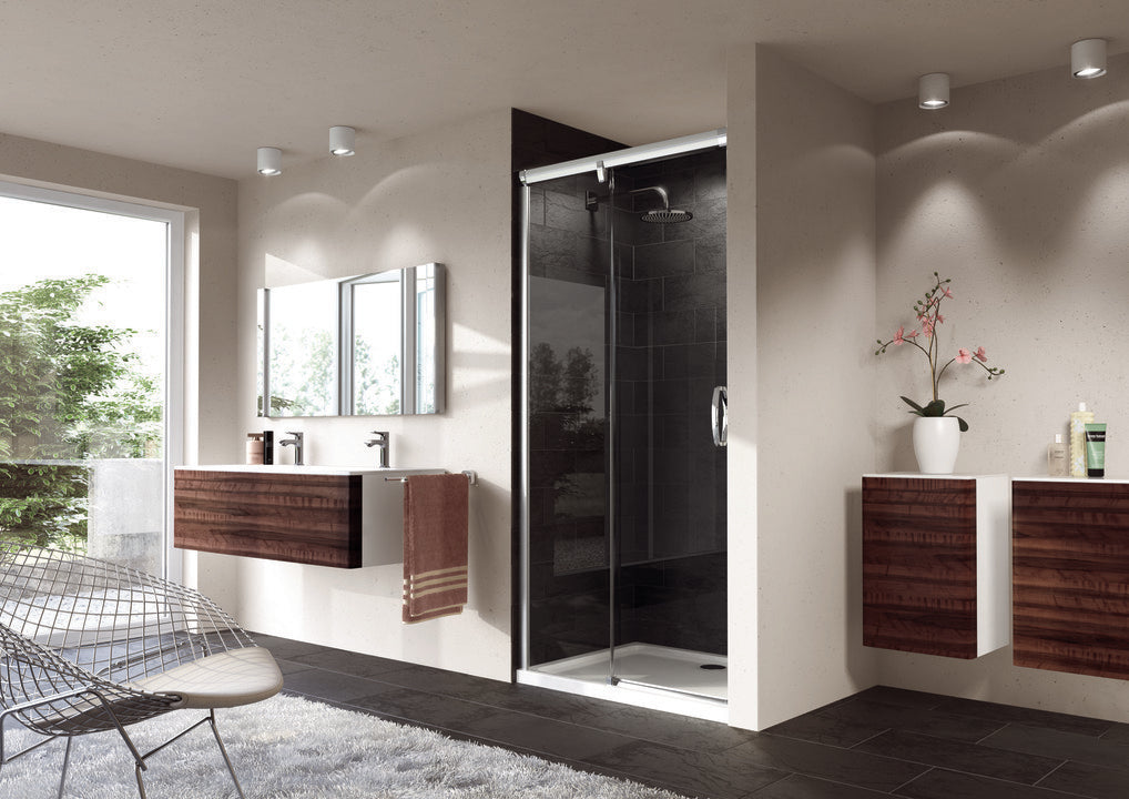 Aura elegance Tolóajtó 1 részes fix szegmenssel 4014