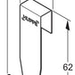 Hook for bath towel, Chrome