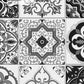 43C Barcelona Tiles schwarz weiss