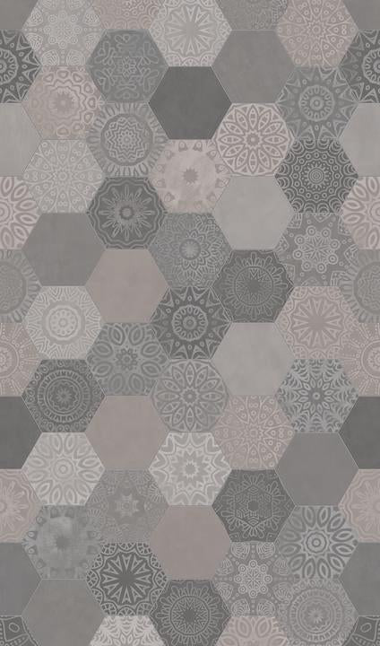 45B Hexagon beige