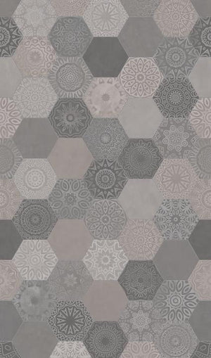 45B Hexagon beige