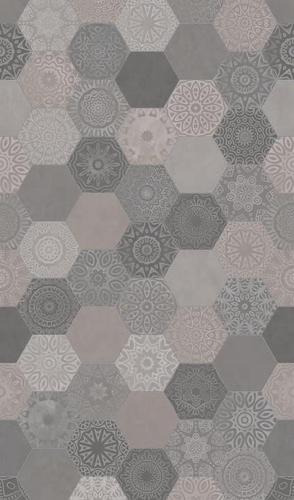 45B Hexagon beige