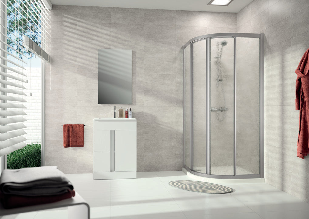 Alpha 2 fully framed Quadrant Sliding door A225