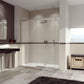 Aura elegance Sliding door with fixed segment and additional section in recess 4018