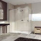 Aura elegance Side panel for sliding  door, 1-panel with fixed segment 4016