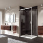 Aura elegance Side panel for sliding  door, 1-panel with fixed segment 4016