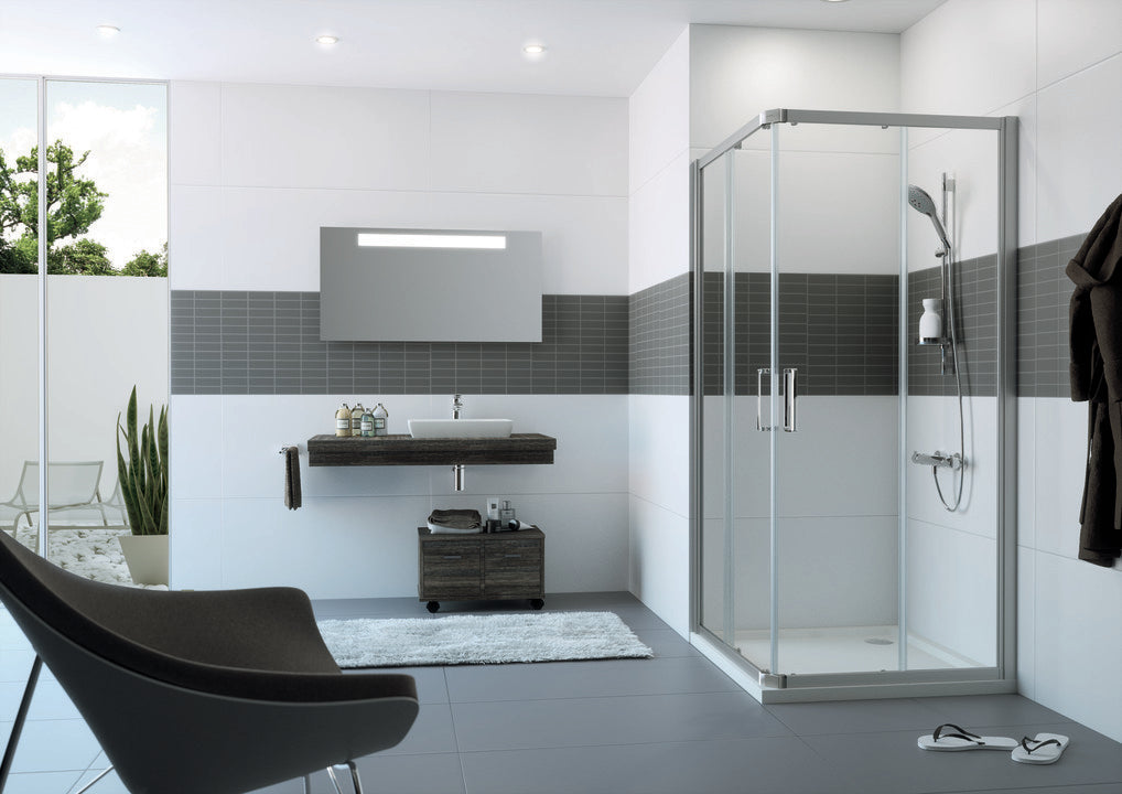 Classics 2 Sliding door, 2-section corner entry (1/2) C202