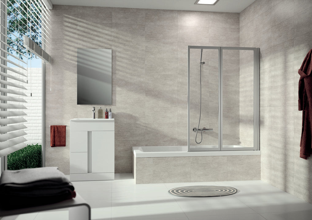 Combinett 2 Bath screen 2-panel AC01