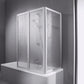 Combinett 2 Bath screen 3-panels with fixed segment AC07