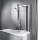 Combinett 2 Bath screen 3-panels with fixed segment AC07