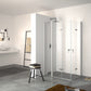 Design pure Folding swing door with fixed segment 8P70