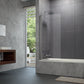 Design pure Bath screen 1-panel 8P19