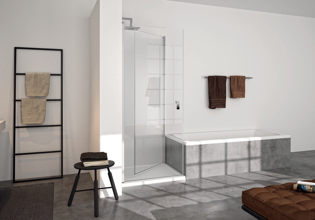 Design pure Movable side panel for swing door 8P77