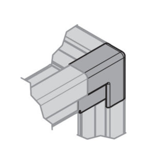 Triple protection corner cap