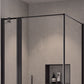Qube Swing door with fixed segment CB03