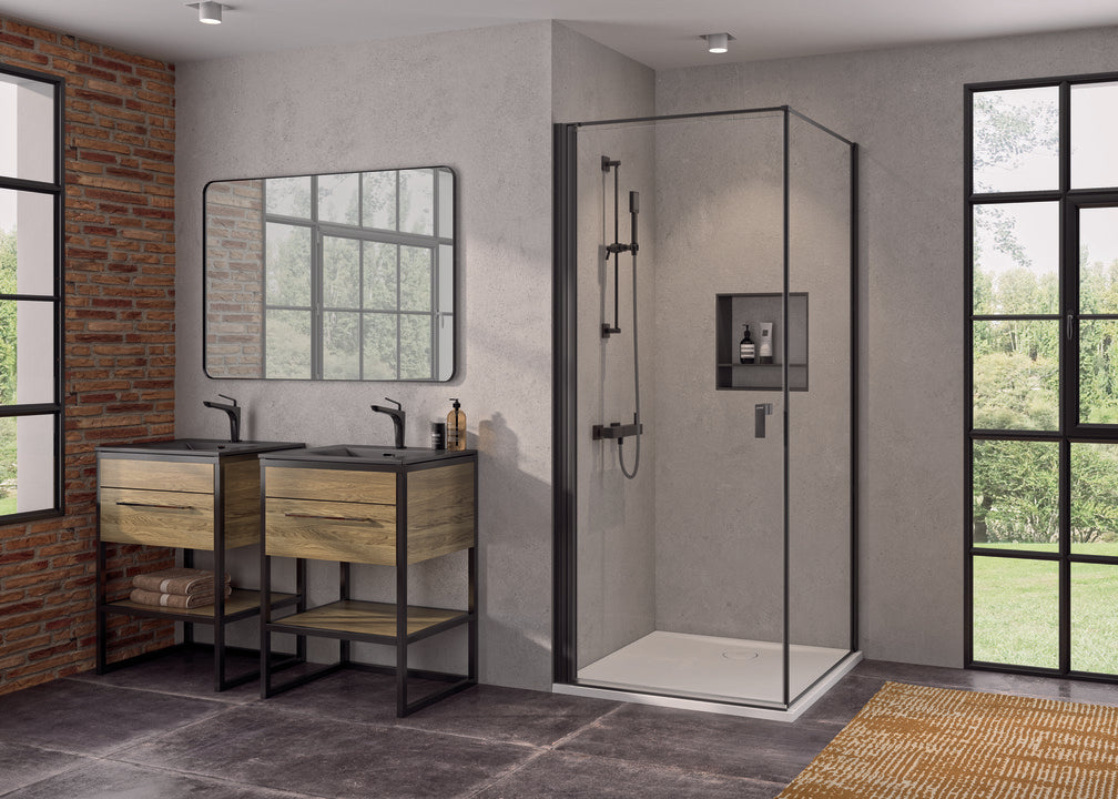 Qube Side panel for swing door CB07