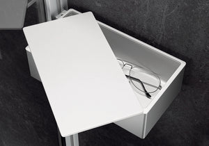 Select+ Drybox for Vita pure, partially framed, Matt silver