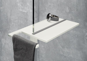 Select+ Shower Board, White Edition