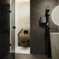 SolvaPro frameless Swing door in recess 7R23