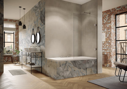 Solva frameless Bath screen 1-panel S134