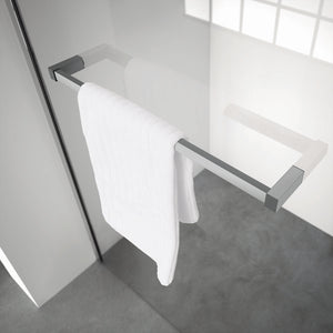 Towel rail, Matt silver