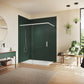Vita pure frameless Walk-In Sliding door, 1-panel with fixed segment VA01