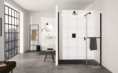 Design pure Swing door with additional section in recess 8P72